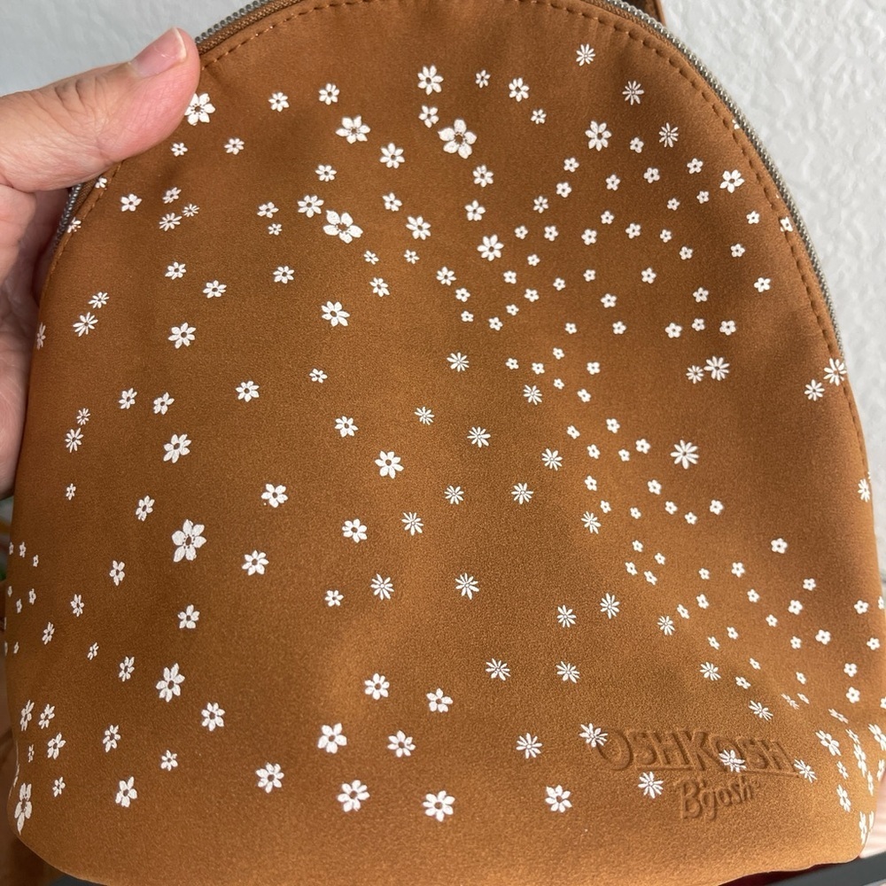 Skip Hop Brown Floral Kids Mini Backpack
